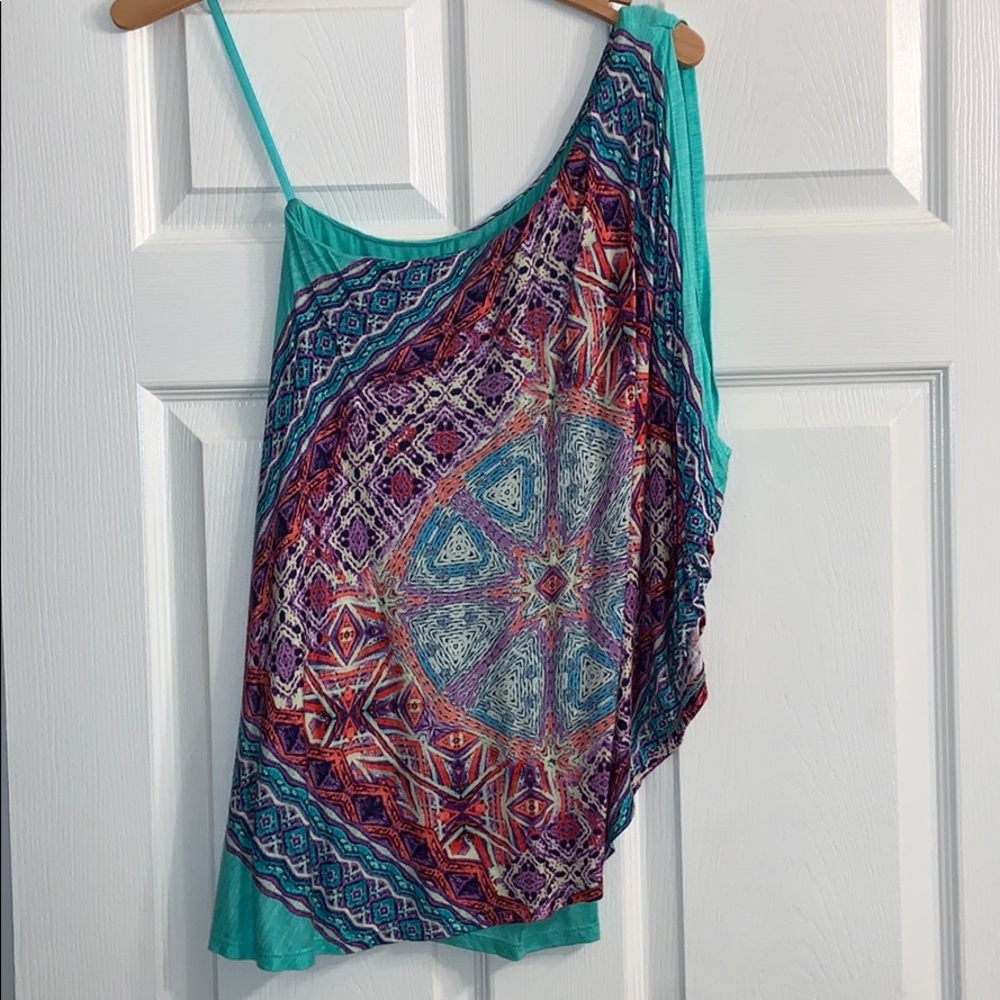 Arden B XS one sleeve top